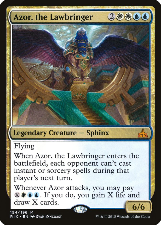 Azor, the Lawbringer [Rivals of Ixalan] | Galaxy Games LLC