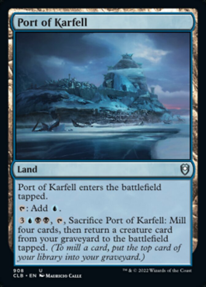 Port of Karfell [Commander Legends: Battle for Baldur's Gate] | Galaxy Games LLC