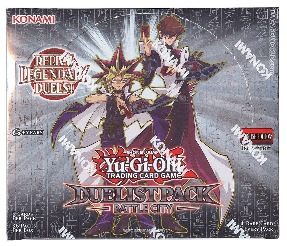 Duelist Pack: Battle City - Booster Box (1st Edition) | Galaxy Games LLC