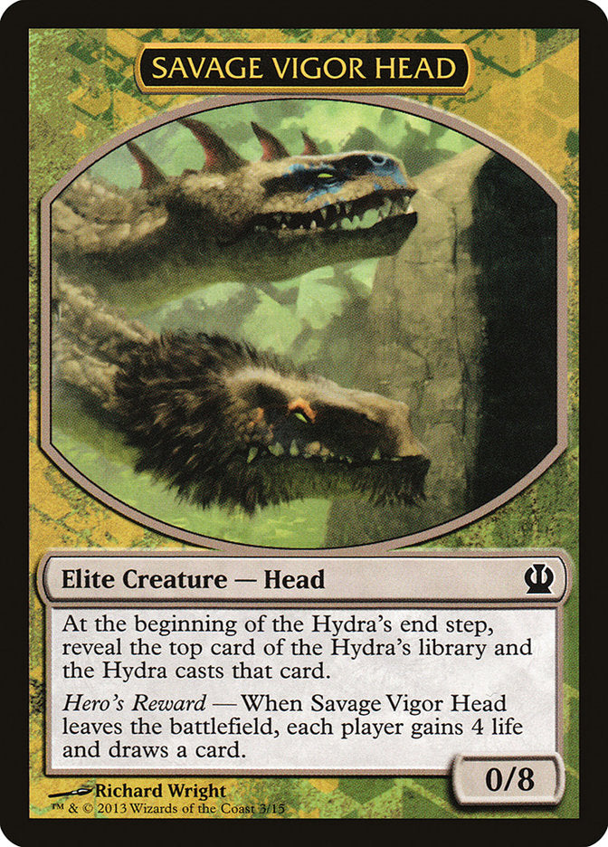 Savage Vigor Head [Theros Face the Hydra] | Galaxy Games LLC
