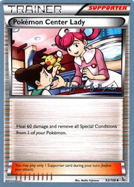 Pokemon Center Lady (93/106) (Primal Groudon - Alejandro Ng-Guzman) [World Championships 2015] | Galaxy Games LLC