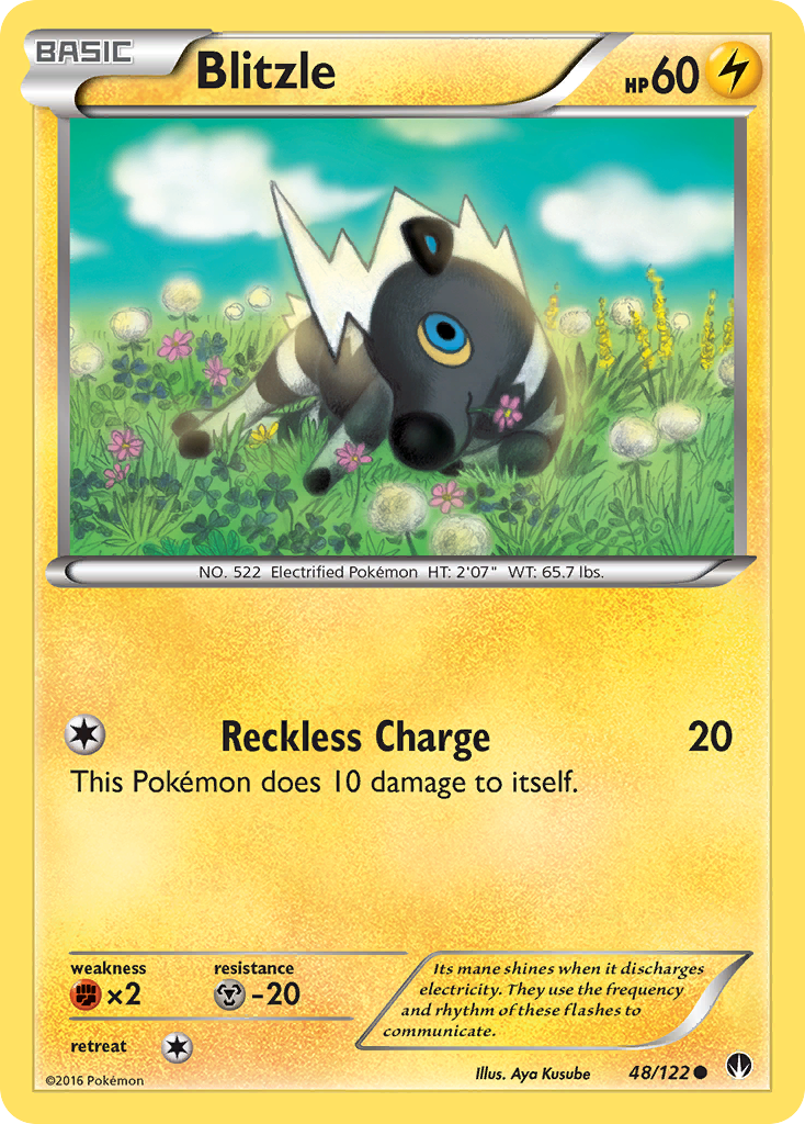 Blitzle (48/122) [XY: BREAKpoint] | Galaxy Games LLC