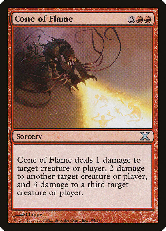 Cone of Flame [Tenth Edition] | Galaxy Games LLC