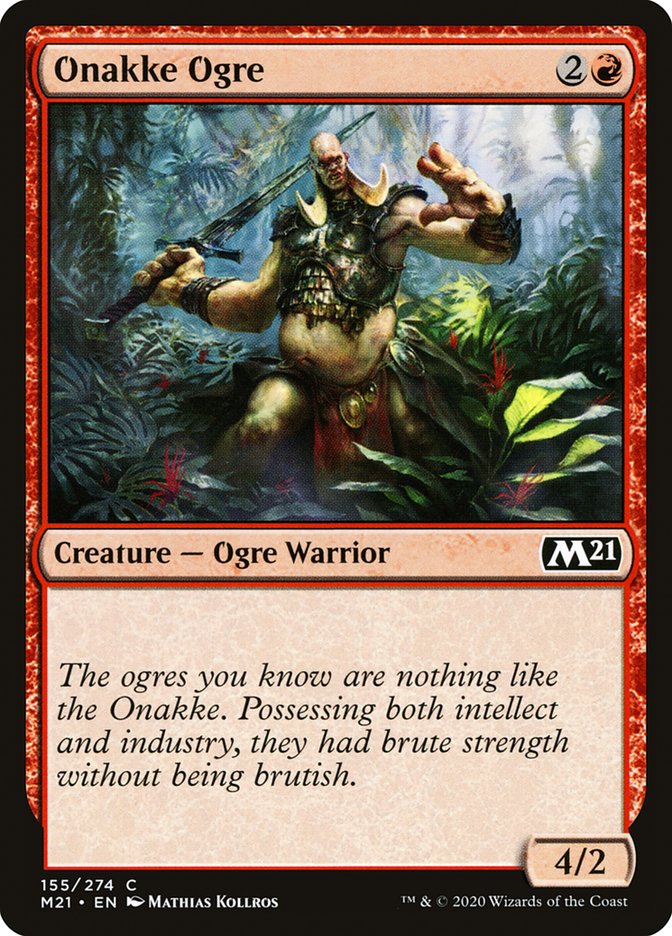 Onakke Ogre [Core Set 2021] | Galaxy Games LLC