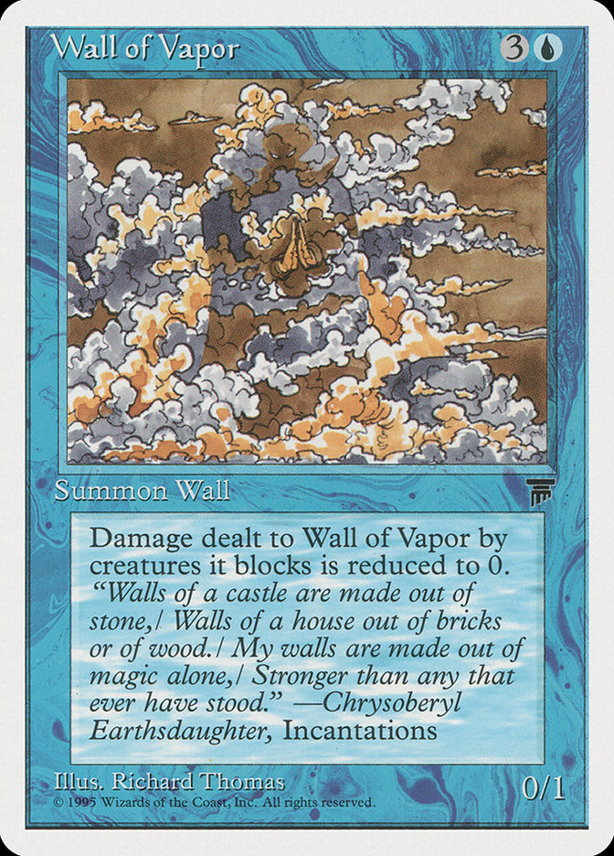 Wall of Vapor [Chronicles] | Galaxy Games LLC