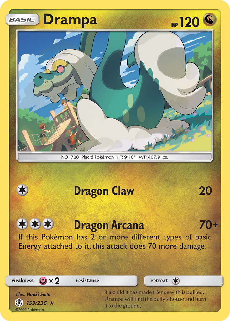 Drampa (159/236) [Sun & Moon: Cosmic Eclipse] | Galaxy Games LLC