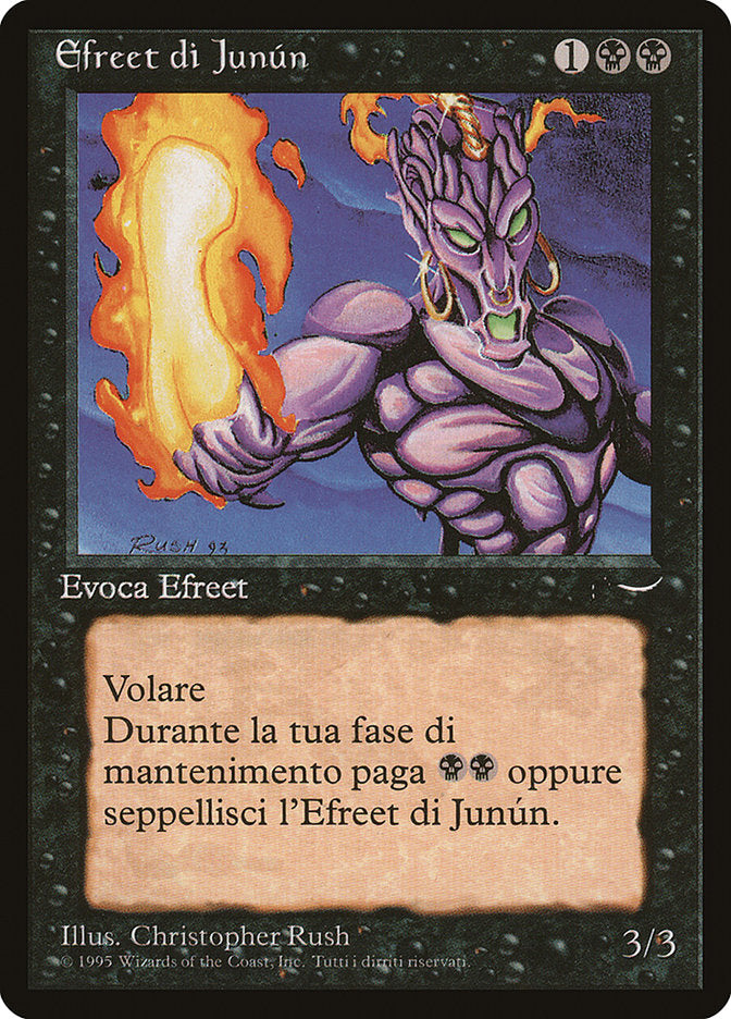 Junun Efreet (Italian) - "Efreet di Junun" [Rinascimento] | Galaxy Games LLC