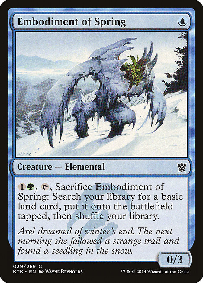 Embodiment of Spring [Khans of Tarkir] | Galaxy Games LLC