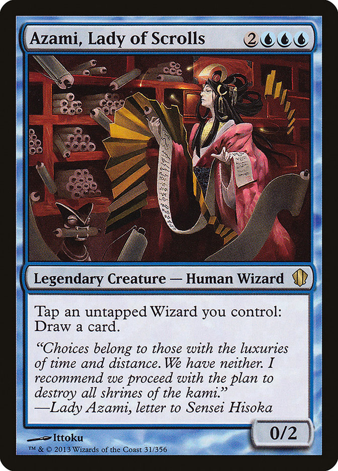 Azami, Lady of Scrolls [Commander 2013] | Galaxy Games LLC