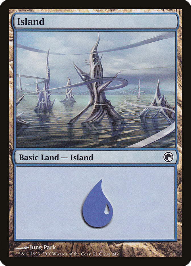 Island (236) [Scars of Mirrodin] | Galaxy Games LLC