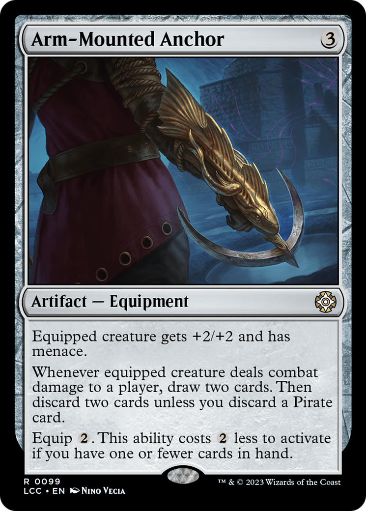 Arm-Mounted Anchor [The Lost Caverns of Ixalan Commander] | Galaxy Games LLC