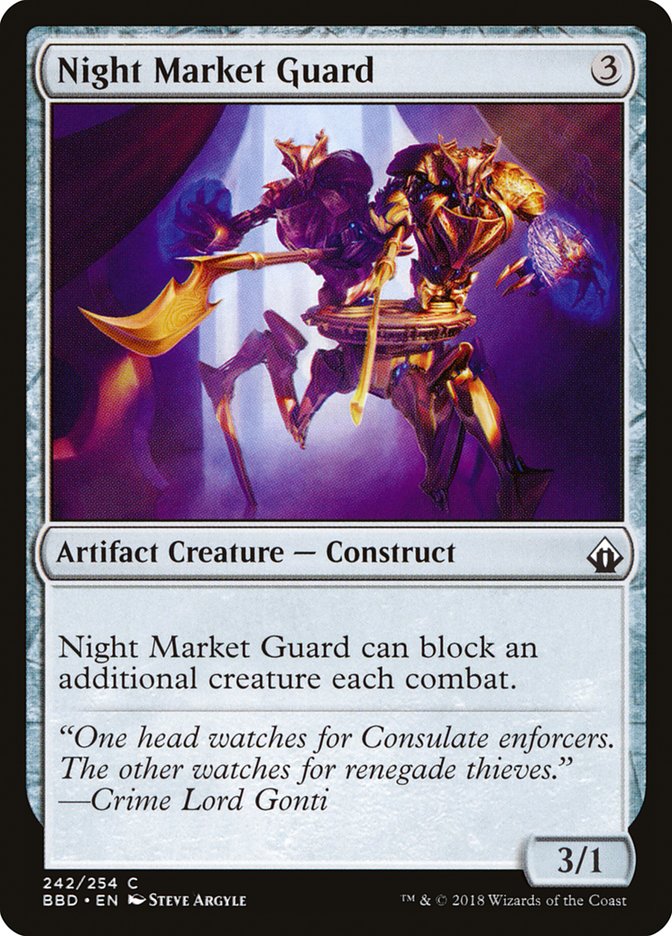 Night Market Guard [Battlebond] | Galaxy Games LLC
