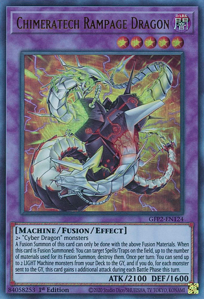 Chimeratech Rampage Dragon [GFP2-EN124] Ultra Rare | Galaxy Games LLC