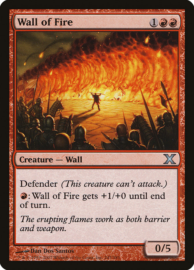 Wall of Fire [Tenth Edition] | Galaxy Games LLC