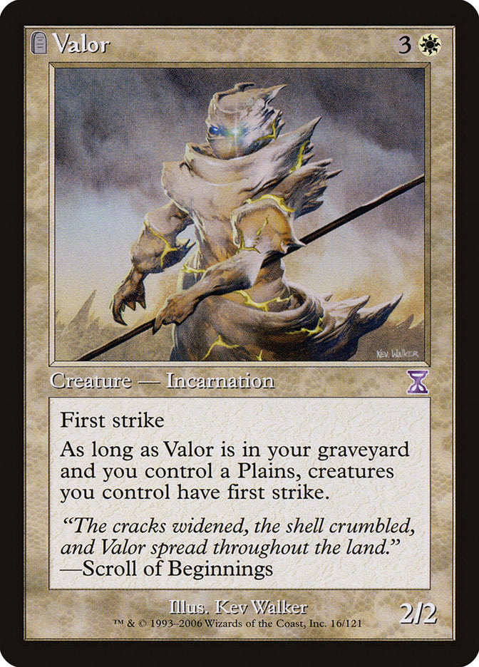 Valor [Time Spiral Timeshifted] | Galaxy Games LLC