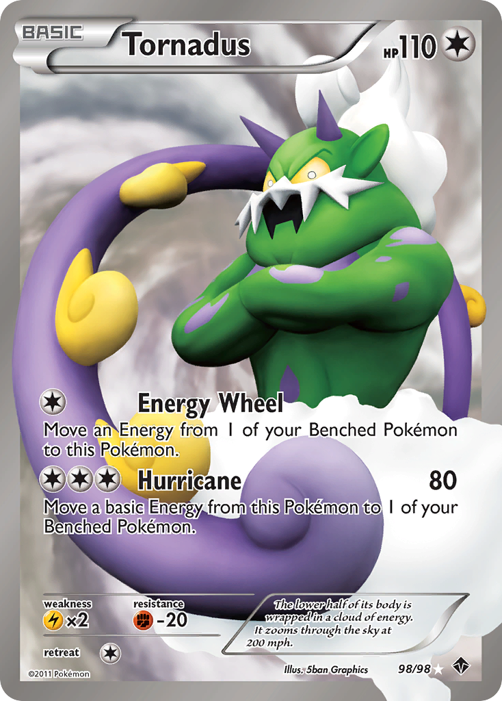 Tornadus (98/98) [Black & White: Emerging Powers] | Galaxy Games LLC