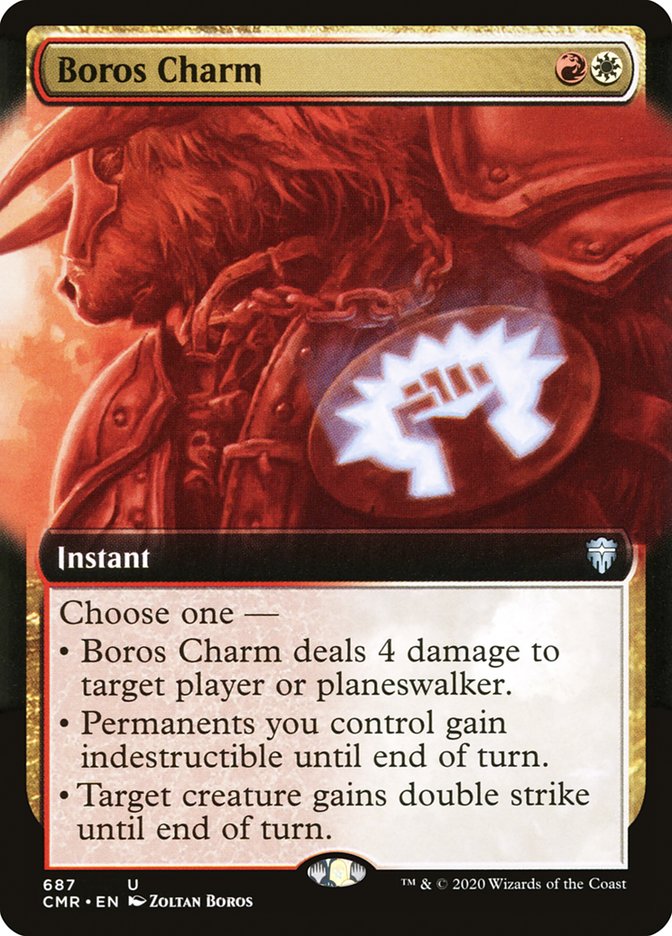 Boros Charm (Extended Art) [Commander Legends] | Galaxy Games LLC