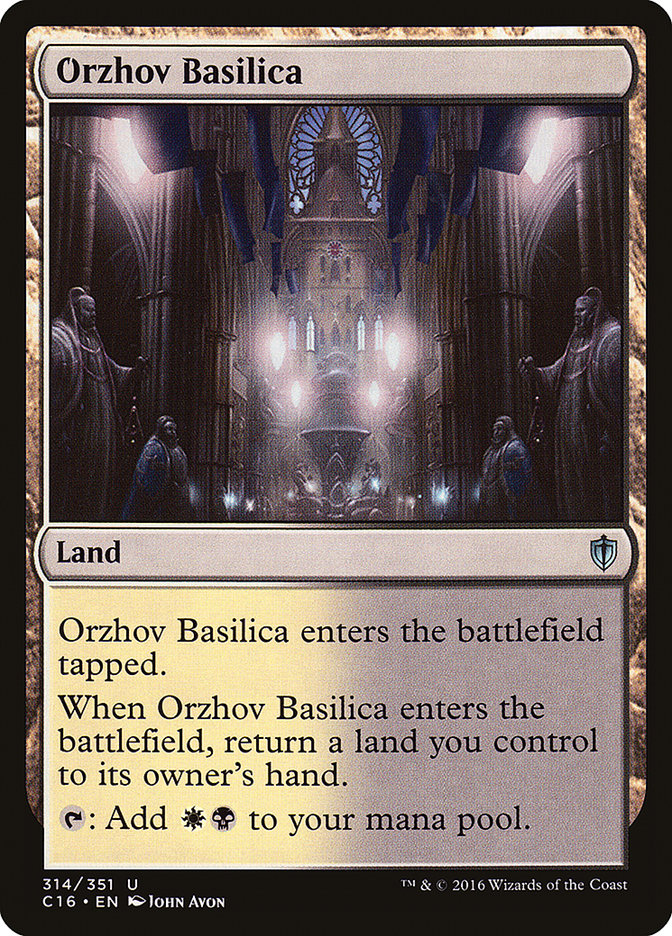 Orzhov Basilica [Commander 2016] | Galaxy Games LLC