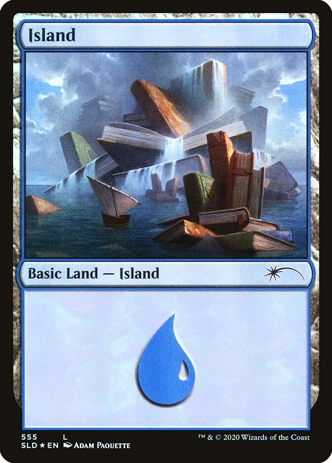 Island (Well Read) (555) [Secret Lair Drop Promos] | Galaxy Games LLC