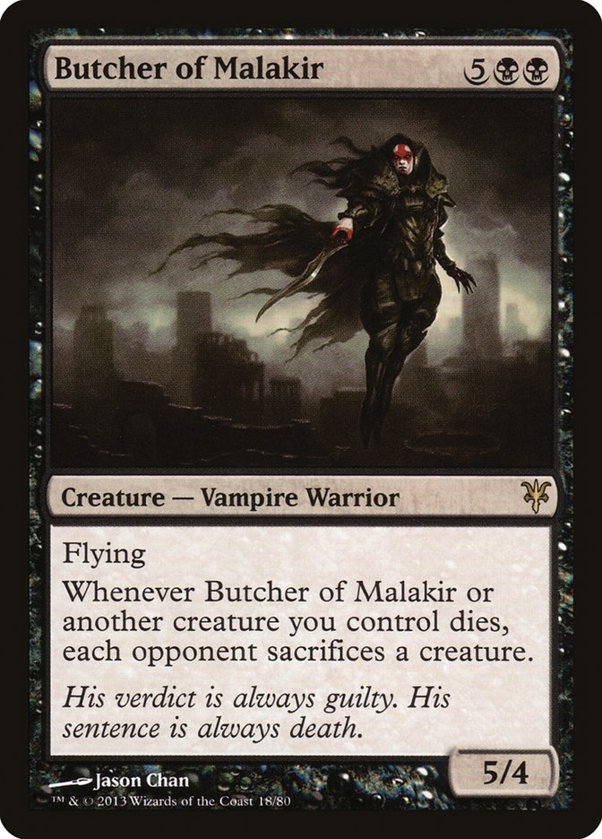 Butcher of Malakir [Duel Decks: Sorin vs. Tibalt] | Galaxy Games LLC