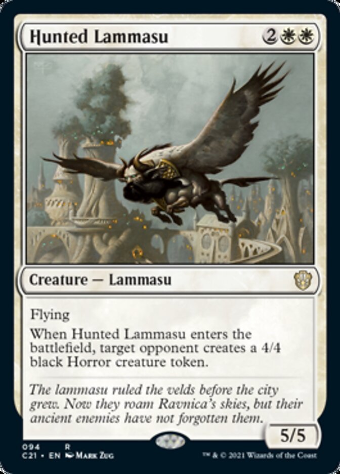 Hunted Lammasu [Commander 2021] | Galaxy Games LLC