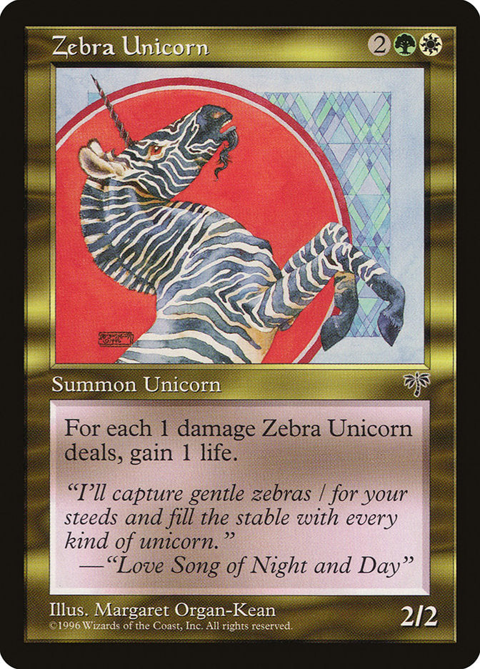 Zebra Unicorn [Mirage] | Galaxy Games LLC