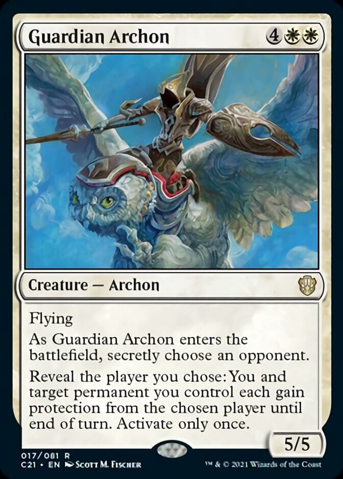 Guardian Archon [Commander 2021] | Galaxy Games LLC