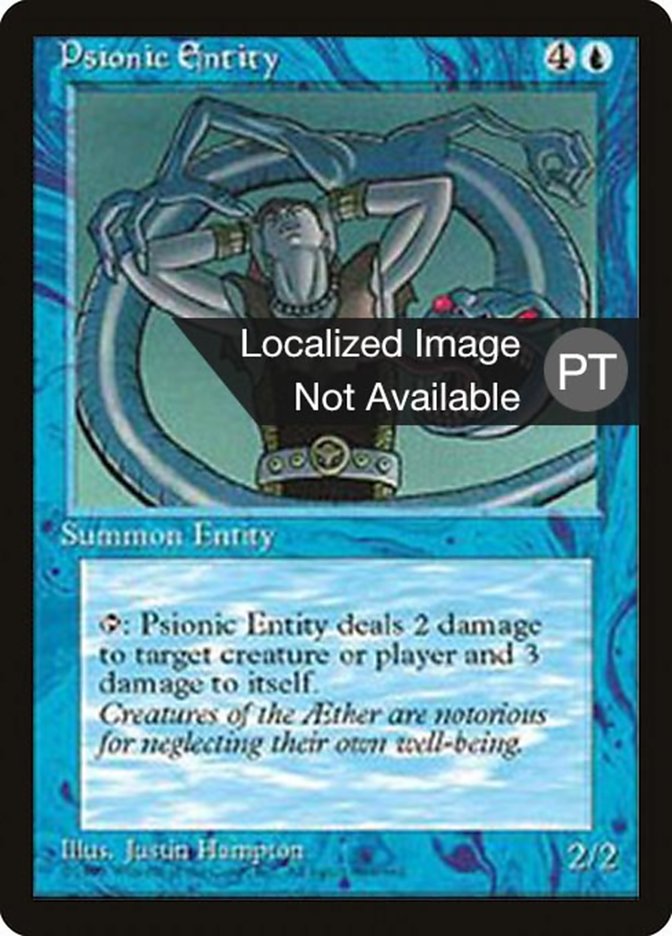 Psionic Entity [Fourth Edition (Foreign Black Border)] | Galaxy Games LLC