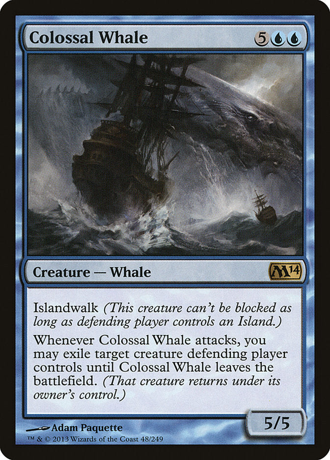 Colossal Whale [Magic 2014] | Galaxy Games LLC