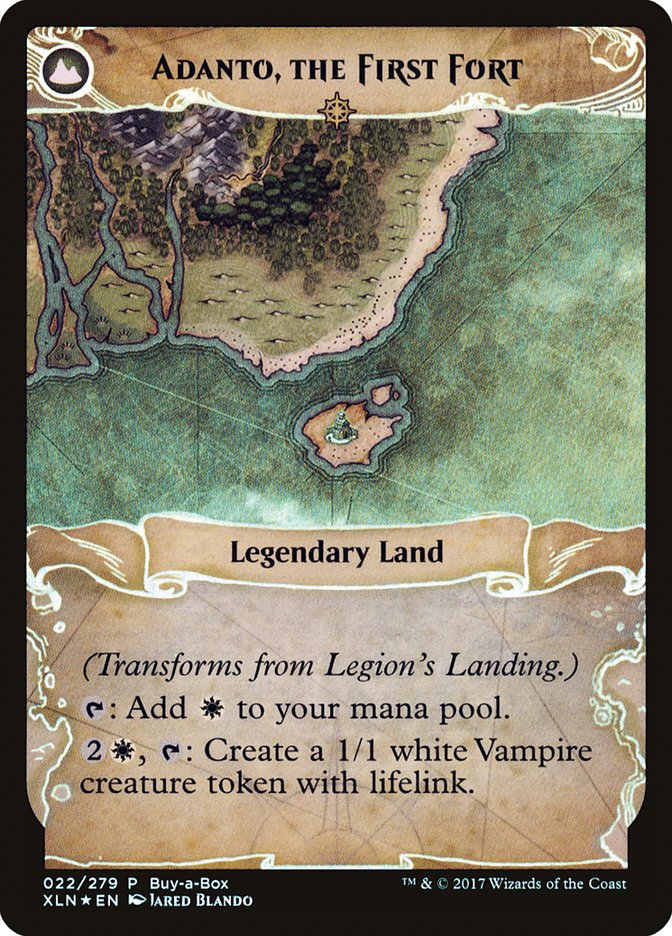 Legion's Landing // Adanto, the First Fort (Buy-A-Box) [Ixalan Treasure Chest] | Galaxy Games LLC