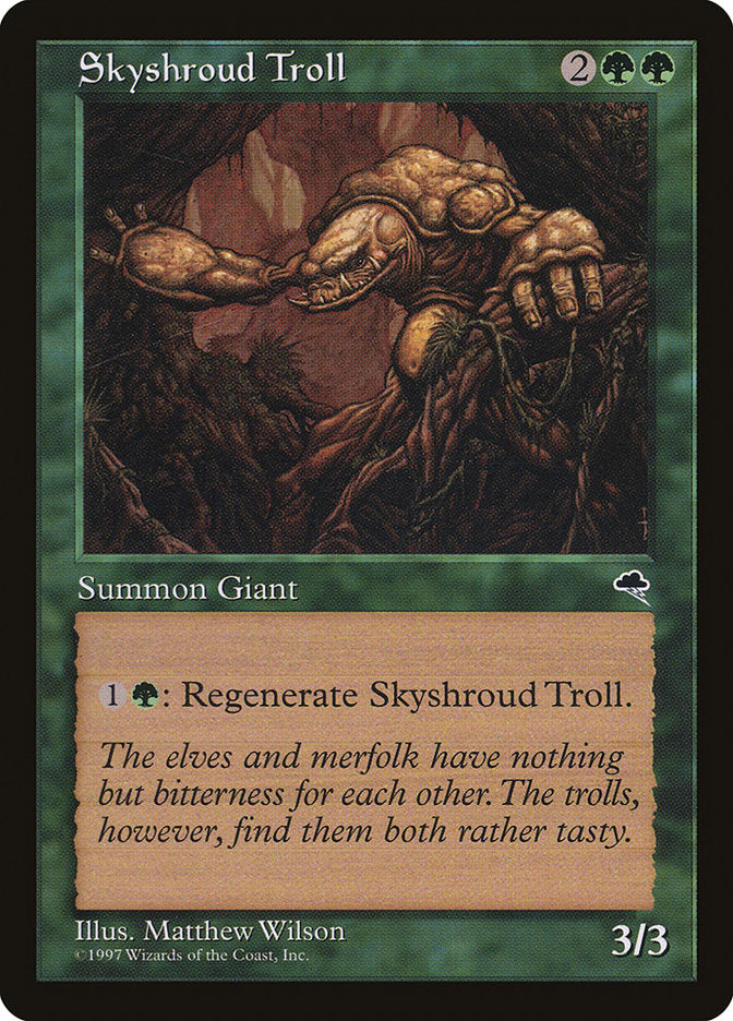 Skyshroud Troll [Tempest] | Galaxy Games LLC