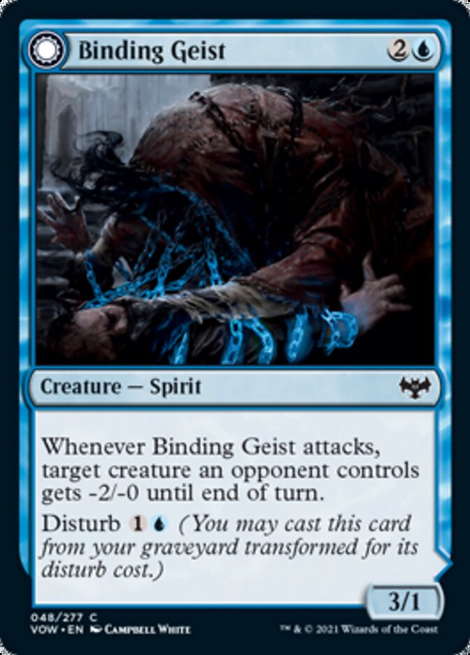 Binding Geist // Spectral Binding [Innistrad: Crimson Vow] | Galaxy Games LLC