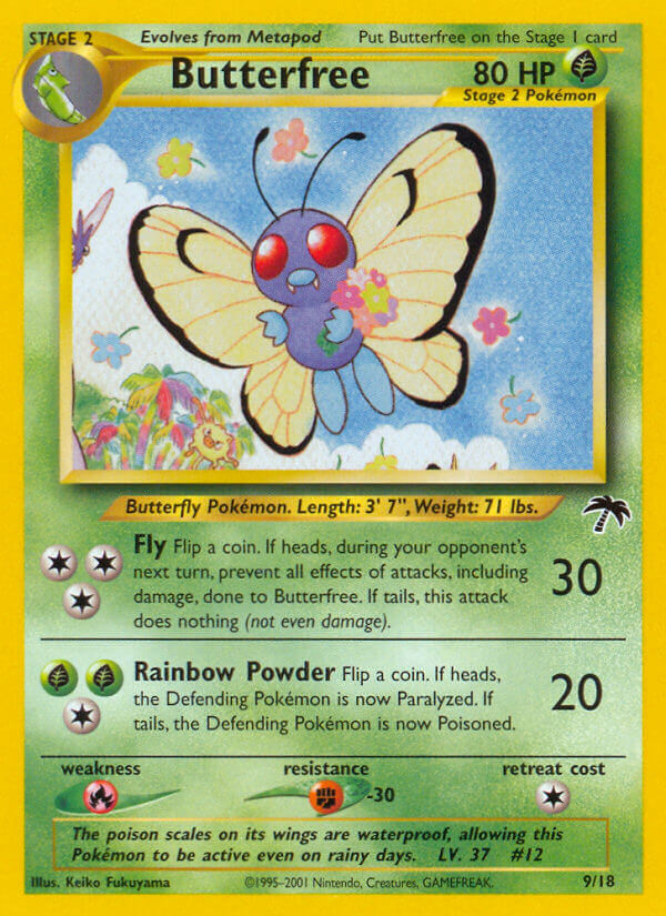 Butterfree (9/18) [Southern Islands] | Galaxy Games LLC