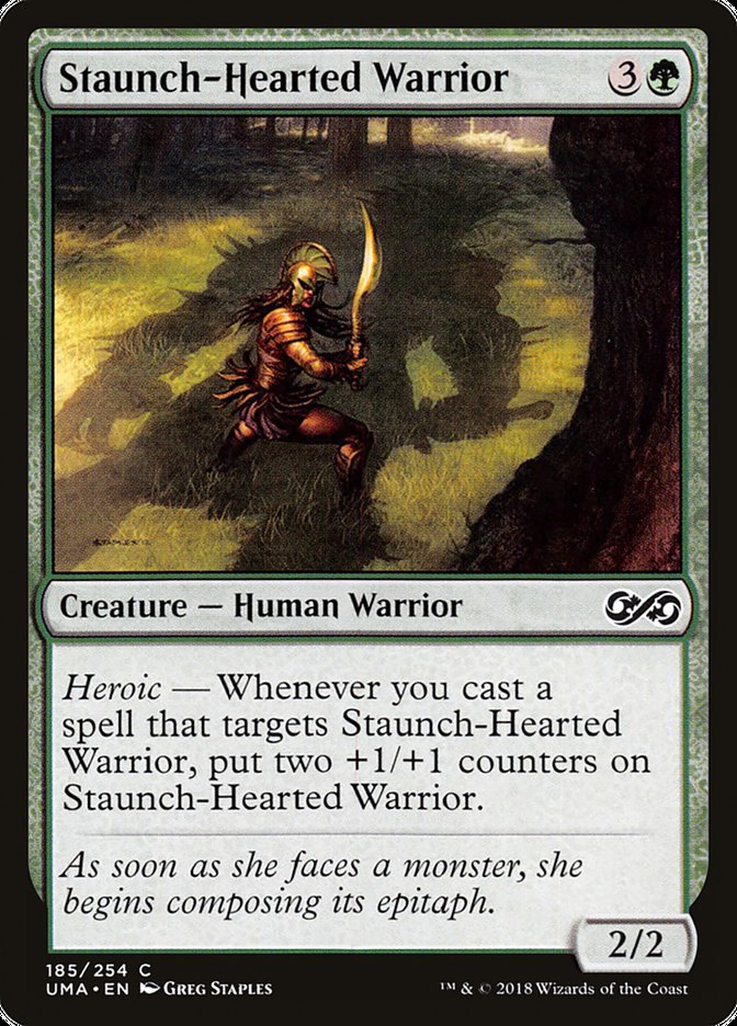 Staunch-Hearted Warrior [Ultimate Masters] | Galaxy Games LLC