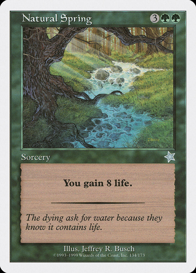 Natural Spring [Starter 1999] | Galaxy Games LLC