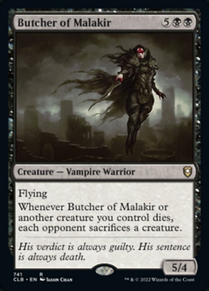Butcher of Malakir [Commander Legends: Battle for Baldur's Gate] | Galaxy Games LLC