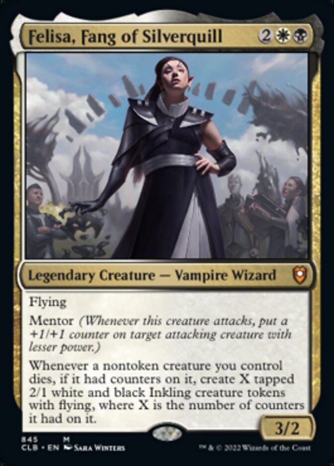 Felisa, Fang of Silverquill [Commander Legends: Battle for Baldur's Gate] | Galaxy Games LLC