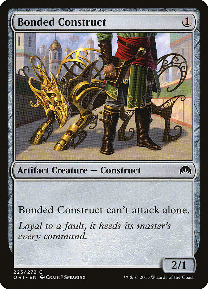 Bonded Construct [Magic Origins] | Galaxy Games LLC