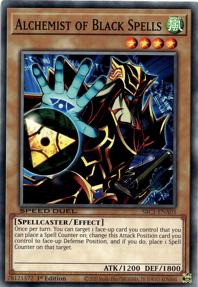 Alchemist of Black Spells [SBC1-ENA03] Common | Galaxy Games LLC