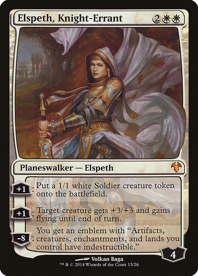 Elspeth, Knight-Errant [Modern Event Deck 2014] | Galaxy Games LLC