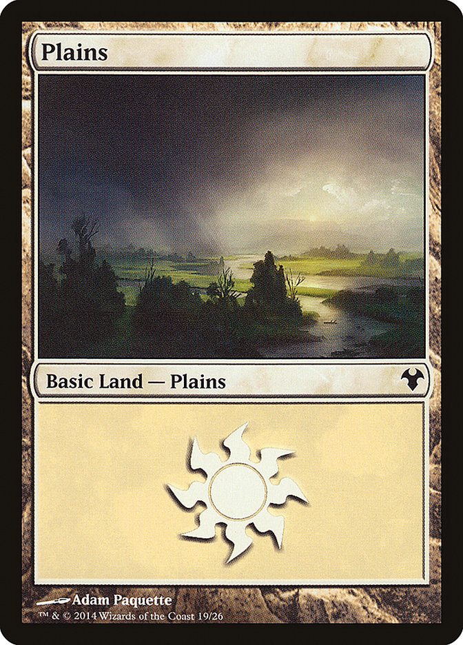 Plains (19) [Modern Event Deck 2014] | Galaxy Games LLC