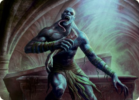 Ghoul Art Card [Dungeons & Dragons: Adventures in the Forgotten Realms Art Series] | Galaxy Games LLC