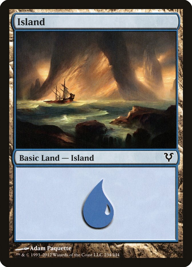 Island (234) [Avacyn Restored] | Galaxy Games LLC