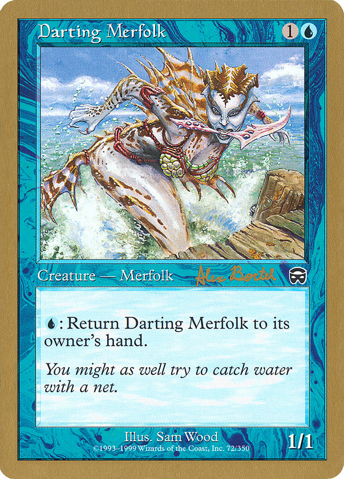 Darting Merfolk (Alex Borteh) [World Championship Decks 2001] | Galaxy Games LLC