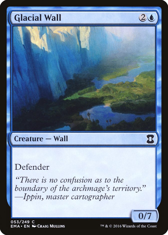 Glacial Wall [Eternal Masters] | Galaxy Games LLC
