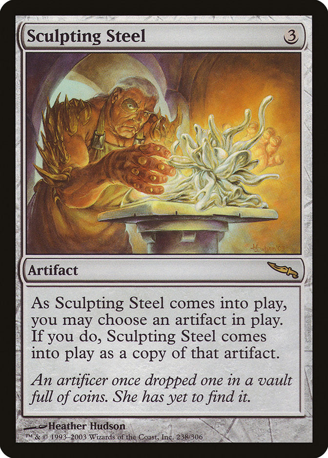 Sculpting Steel [Mirrodin] | Galaxy Games LLC