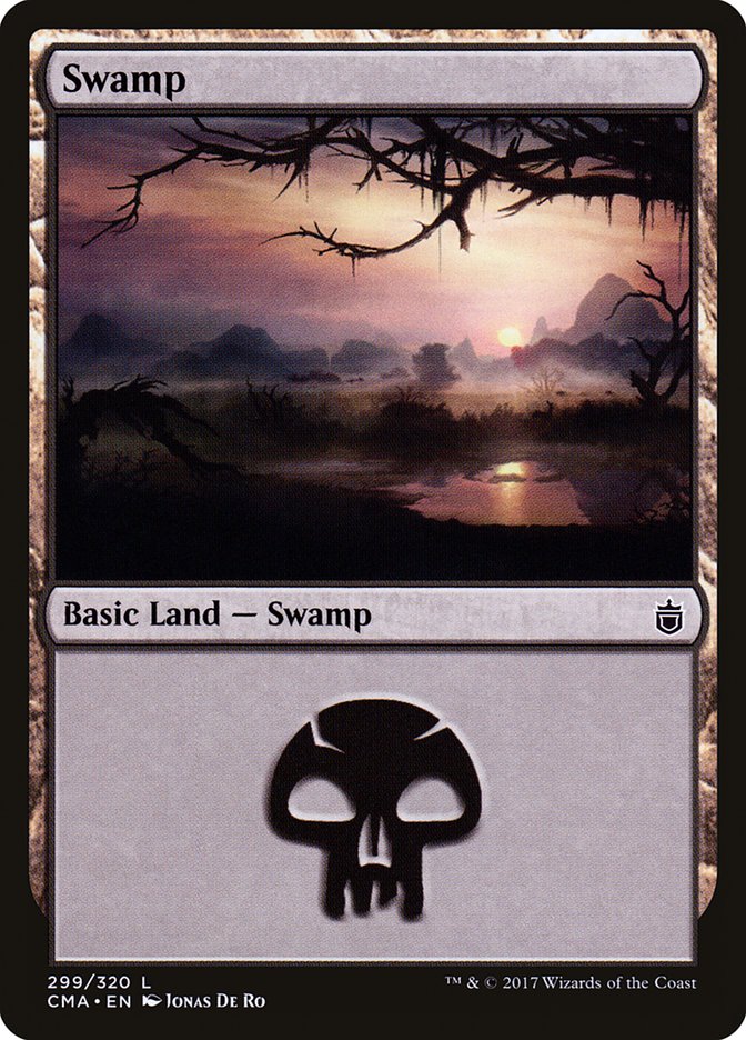 Swamp (299) [Commander Anthology] | Galaxy Games LLC