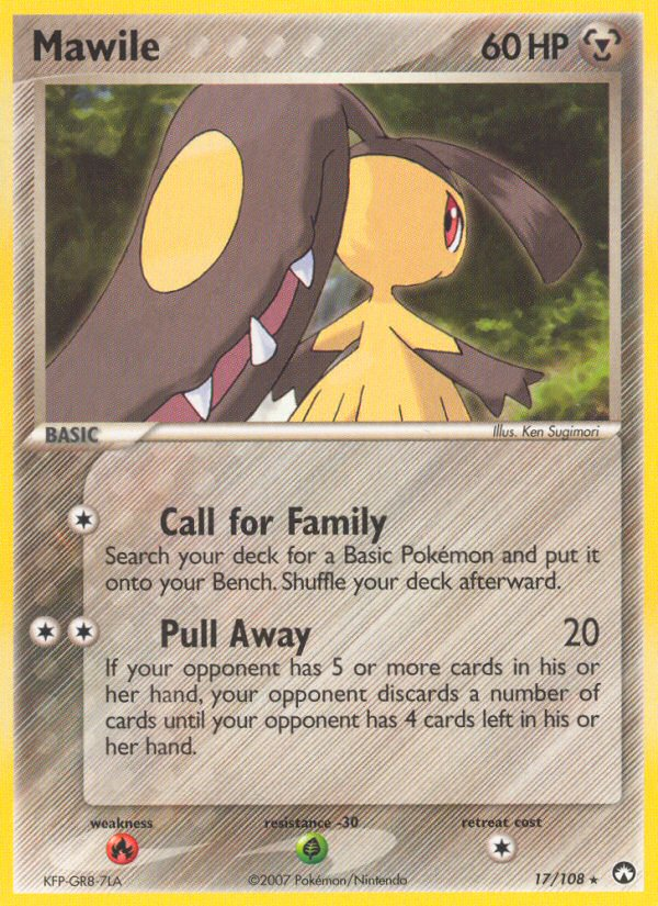 Mawile (17/108) [EX: Power Keepers] | Galaxy Games LLC