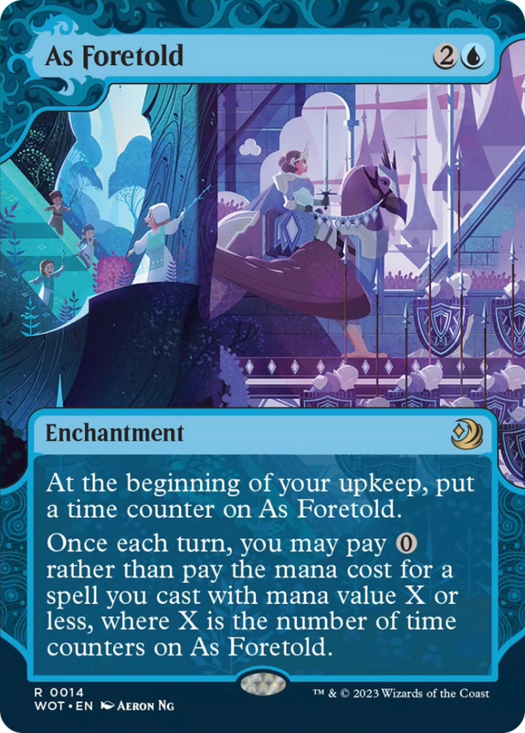 As Foretold [Wilds of Eldraine: Enchanting Tales] | Galaxy Games LLC