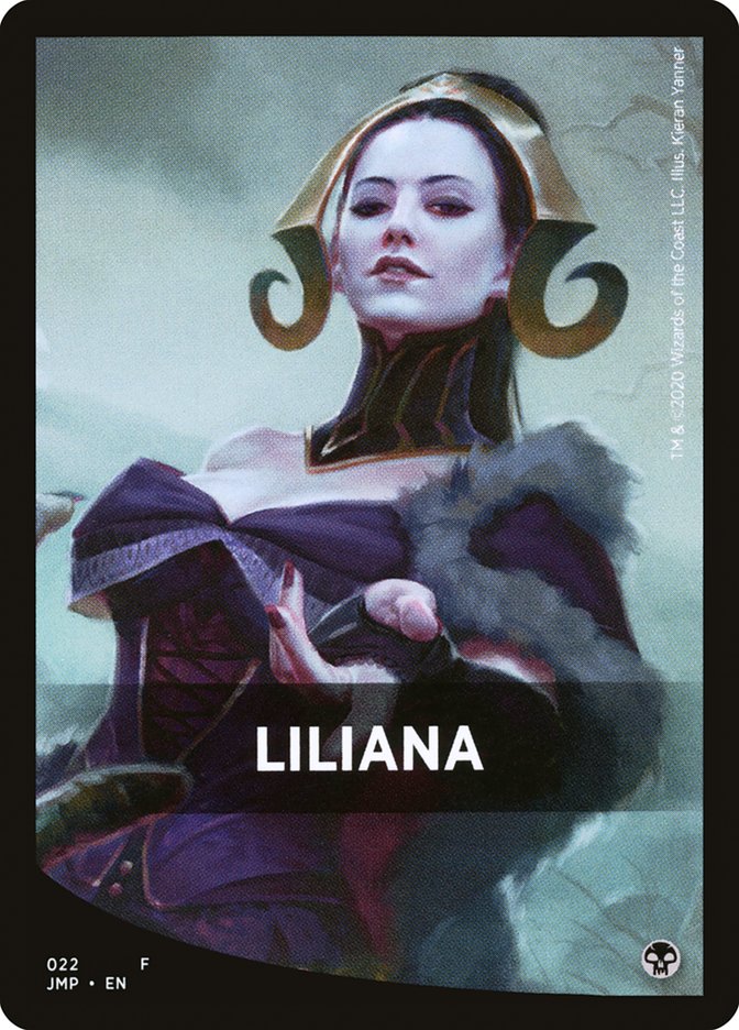 Liliana Theme Card [Jumpstart Front Cards] | Galaxy Games LLC